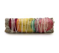 Smudge Stick 7 Chakras Rose Petals Sage 10 Cm (Chakra) Multicolor Pure