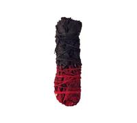 Smudge Stick, Reversible Sage Red & Black, Love 4"