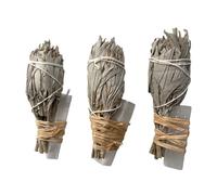 Smudge Stick, Torch White Sage and Selenite 4", Pack of 3