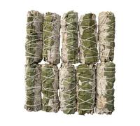 Smudge Stick, White Sage and Eucalyptus 4", Pack of 10