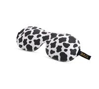 SMUG 100% Blackout Sleep & Eye Mask | Eyelash Extension Friendly | Eye Masks for Sleeping | Sleep Masks for Women & Men | Straps for Dream Comfort & Adjustability | Cow
