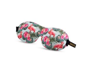 SMUG 100% Blackout Sleep & Eye Mask | Eyelash Extension Friendly | Eye Masks for Sleeping | Sleep Masks for Women & Men | Straps for Dream Comfort & Adjustability | Flamingo