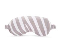 SMUG Lavender Weighted Eye Mask - Microwaveable Wheat Bag, Hot & Cold Compress for Migraine Relief, Headache, Stress, Anxiety & Sleep Aid - Deep Pressure Therapy Mask - Zebra