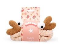 SMUG Novelty Spa Headband | Soft Coral Fleece Makeup Headband for Face Wash, Skincare, Beauty & Shower | Cute Elastic Hair Band for Women & Girls | Crab