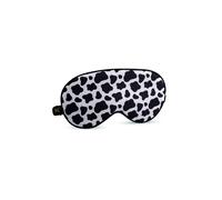 Smug Satin Sleep Mask In Black Black