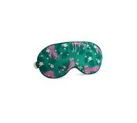 Smug Satin Sleep Mask In Dark Green Dark Green