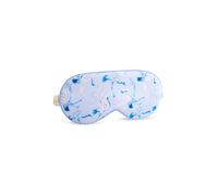 Smug Satin Sleep Mask In Pale Blue Pale Blue