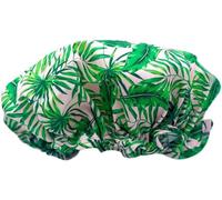 SMUG Shower Cap - Waterproof Shower Cap with Elastic Lining - Three Prints Available - Showers, Cooking, Spa Salon, Sleeping, Makeup - Shower Caps For Women UK Long Hair Short Hair - Palm