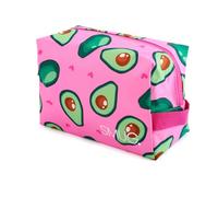 SMUG Wash Bag | Waterproof Travel Toiletry Bags for Travelling, Gym, Shower, Shaving, Toiletries, Cosmetics & Makeup Bag | Large Washbag for Men & Women | Stylish, Spacious & Easy to Clean | Avocado
