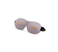 Smug Women's Contoured 3D Blackout Sleep Mask in Mid Grey