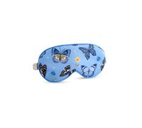 Smug Women's Satin Sleep Mask in Mid Blue