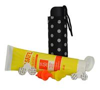 Smuggle Mug BoozeBrella & Sunscreen Flask Set | Hidden Flask Discreet Alcohol Containers | Includes Lid Seals & Speed Pourers | Perfect for Concerts & Sports Events