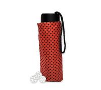 Smuggle Mug Umbrella Hidden Alcohol Flask | BoozeBrella Disguised Container for Sneaking Liquor | Concealed Flasks | Undercover Containers (Red with Black Dots), 9 oz, (HU-XI-201)
