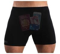 Smuggling Duds Boxer Brief Shorts - Anti Theft, Pickpocket Proof, Travel Pocket Underwear