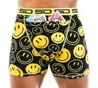 Smuggling Duds Boxer Brief Shorts - Anti Theft, Pickpocket Proof, Travel Pocket Underwear