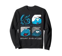 Smurf Evolution From Paper To Metaverse Smurfs Movie Sweatshirt
