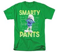 Smurfs Brainy Unisex T Shirt, Kelly Green, X-Large