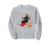 Smurfs Gargamel Smurf Battle Bad Day Friends Retro Teamwork Sweatshirt
