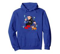 Smurfs Gargamel Smurf Battle Bad Day Retro Friends Teamwork Pullover Hoodie