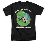 Smurfs Gargamel Unisex T Shirt, Black, Small