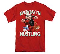 Smurfs Gargamel Unisex T Shirt, Red, Large