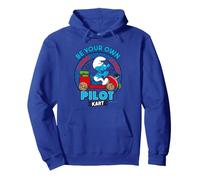 Smurfs Hefty Smurf Pilot Karting Trending 1st Race Winner Pullover Hoodie