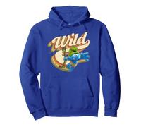 Smurfs Hefty Smurf Wild Jungle Adventure Retro Tarzan Amazon Pullover Hoodie