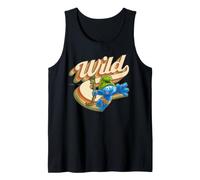 Smurfs Hefty Smurf Wild Jungle Adventure Tarzan Amazon Retro Tank Top