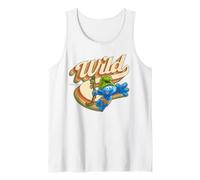 Smurfs Hefty Smurf Wild Jungle Adventure Tarzan Retro Amazon Tank Top