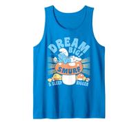 Smurfs Lazy Smurf Dream Sleep Big 60s Culture Festival Pop Tank Top
