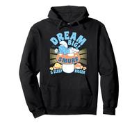 Smurfs Lazy Smurf Dream Sleep Big 60s Festival Pop Culture Pullover Hoodie