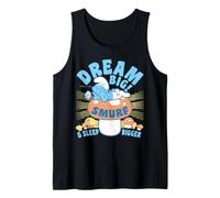 Smurfs Lazy Smurf Dream Sleep Big 60s Festival Pop Culture Tank Top