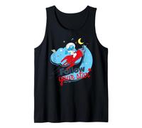 Smurfs Rocket Ship Pilot Space Adventure Star Chase Trending Tank Top