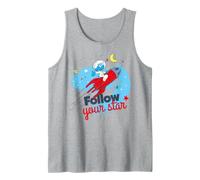 Smurfs Rocket Ship Pilot Space Adventure Star Trending Chase Tank Top