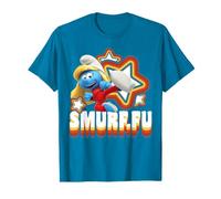 Smurfs Smurfette Kung Fu Martial Arts Girl Classic Power Fun T-Shirt