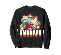 Smurfs Smurfette Kung Fu Martial Arts Girl Power Fun Classic Sweatshirt