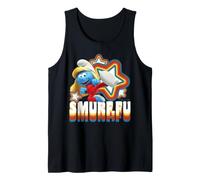 Smurfs Smurfette Kung Fu Martial Arts Girl Power Fun Classic Tank Top