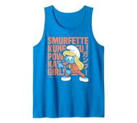 Smurfs Smurfette Kung Fu Ninja Girl Power Classic Tokyo Fun Tank Top