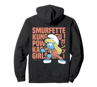 Smurfs Smurfette Kung Fu Ninja Girl Power Tokyo Classic Fun Pullover Hoodie