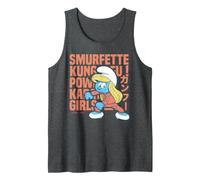 Smurfs Smurfette Kung Fu Ninja Girl Power Tokyo Classic Fun Tank Top