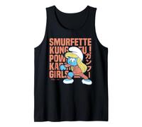 Smurfs Smurfette Kung Fu Ninja Girl Power Tokyo Fun Classic Tank Top