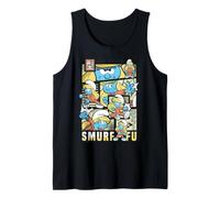 Smurfs Smurfette Smurf Fu Ninja Pose Tokyo Japan Fun Classic Tank Top