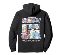 Smurfs Smurfette Tokyo Japan Valentines Heart Classic Comic Pullover Hoodie