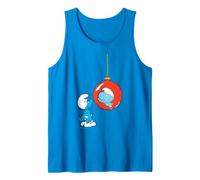 Smurfs Xmas Smurf Christmas Winter Tree Festive Decoration Tank Top