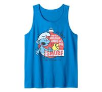 Smurfs Xmas Smurfy Christmas Jingle Bells Fun Cheer Festive Tank Top