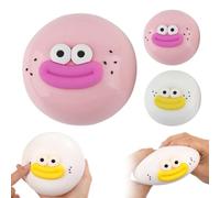 Smushers Face Squish, Smushers Squish with Interchangeable Faces, Funny Slow Sensory Texture Squeezes For Anxie Balls Rising
