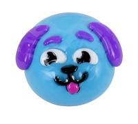 Smushers Sensory with Interchangeable Faces, Funny Curiosities Smushers Dog Face Swap Squishy, Soft Slow Rise Moldable Sensory Fidget Stress Relief Ball, Desk Accessory for Adults A03