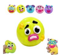 Smushers Squishy, Dog Face Swap Soft Moldable Cute Slow Rise Relaxing Sensory Fidget Fun Desk Accessory for Adults(Green)