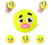 Smushers Squishy Sensory Toy with Interchangeable Dog Faces, Slow Rising Stress Relief Ball, Soft Moldable Fidget Squeeze Toy for Adults Anxiety, Office Desk Decor, Calming Sensory Gift
