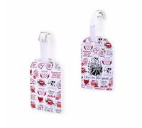 Smut Bookish Merch Smutty Reader Suitcase ID Tag Spicy Books Book Lover Reader Romance Gift (THESMUT-taguk)